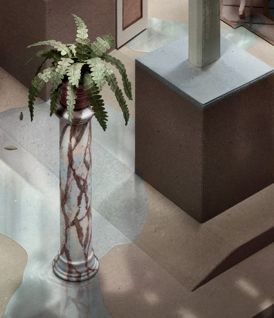 Reconstruction I, detail